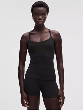 lululemon athletica Black Strappy Tank Top